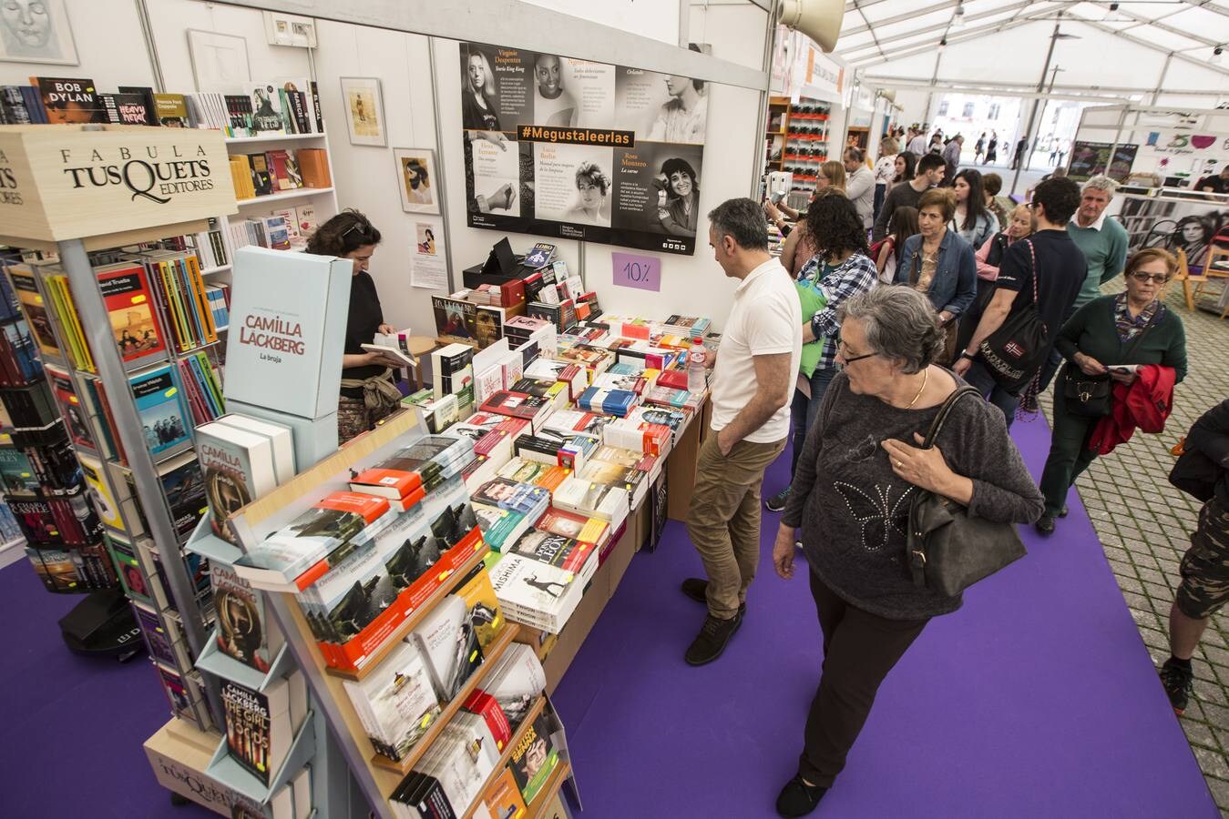 Fotos: Inauguración de la Feria del Libro en Santander