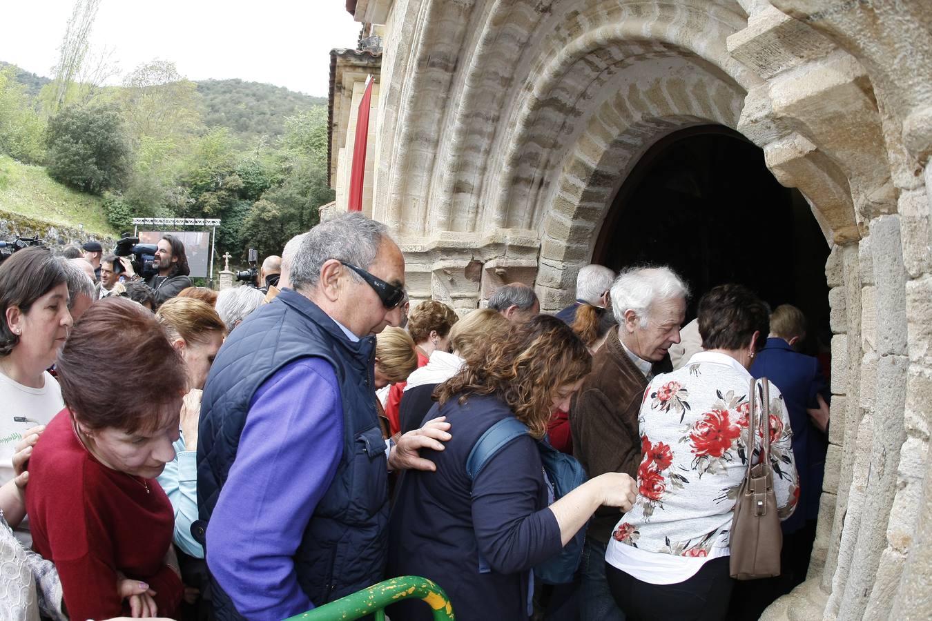 Fotos: Misa y cierre de la Puerta del Perdón para poner fin al Año Santo Lebaniego