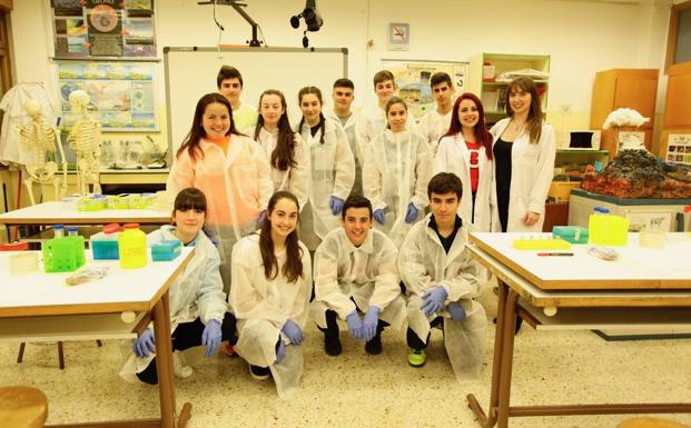 Alumnos participantes en el proyecto. 