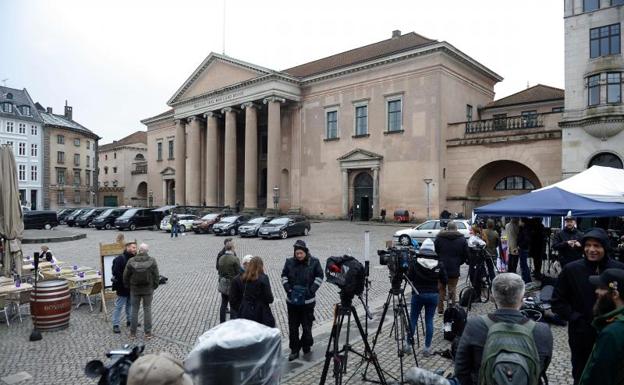 Corte Penal de Copenhague, donde se ha celebrado el juicio contra Peter Larsen por el asesinato de la periodista Kim Wall.