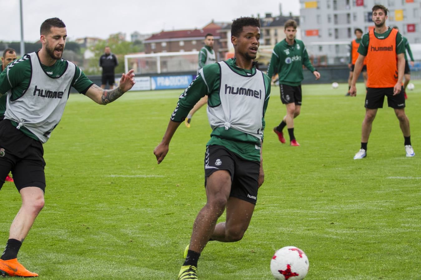 Fotos: El Racing prepara el partido de este domingo ante el UD Logroñés