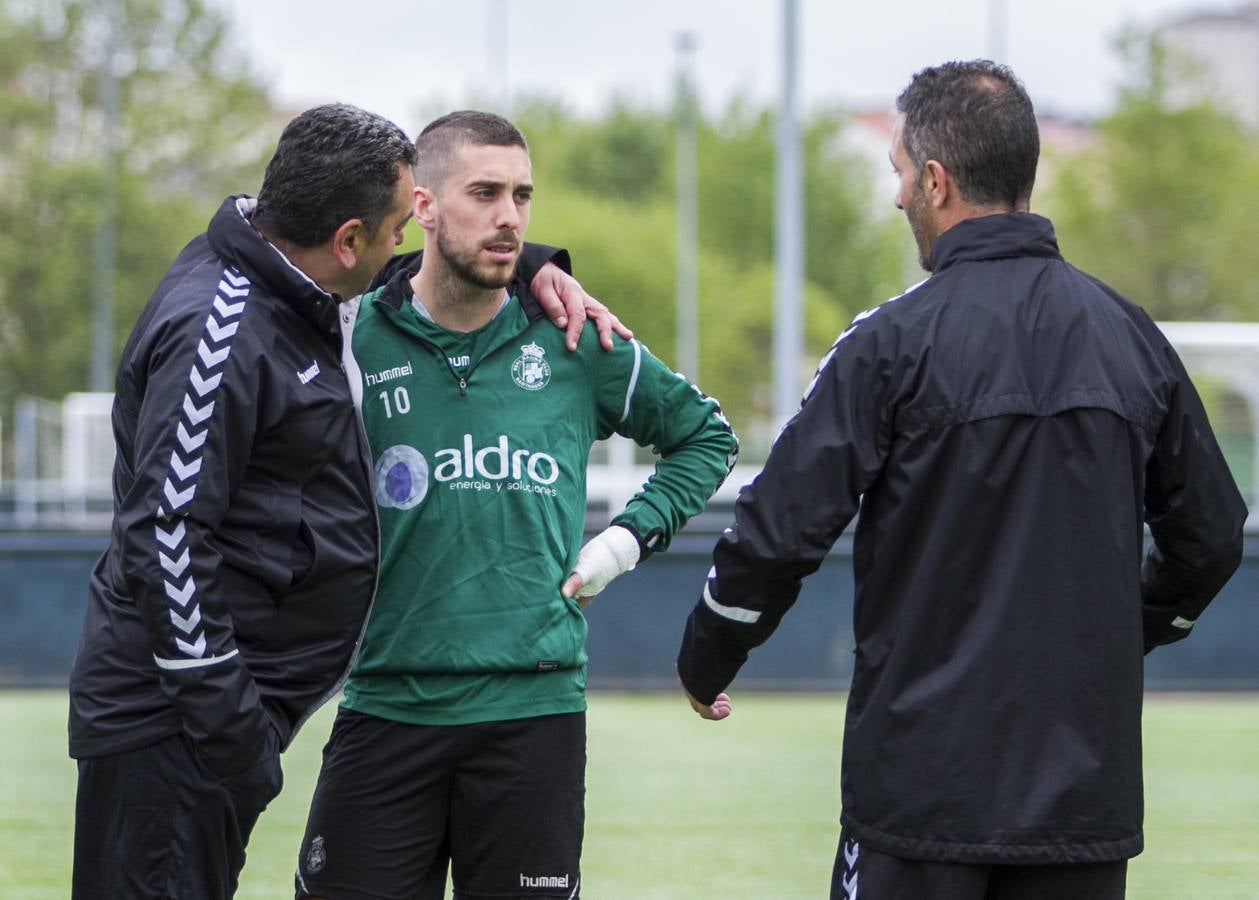 Fotos: El Racing prepara el partido de este domingo ante el UD Logroñés