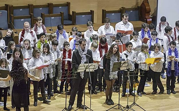 Concierto de Navidad del Conservatorio Ataúlfo Argenta de Santander. 
