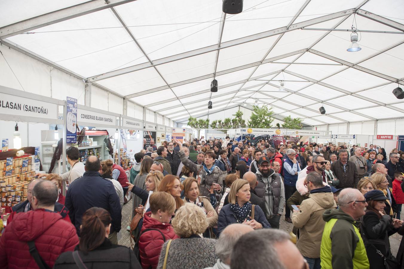 La Feria de la Anchoa y la Conserva de Cantabria cierra sus puertas después de cinco intensos días