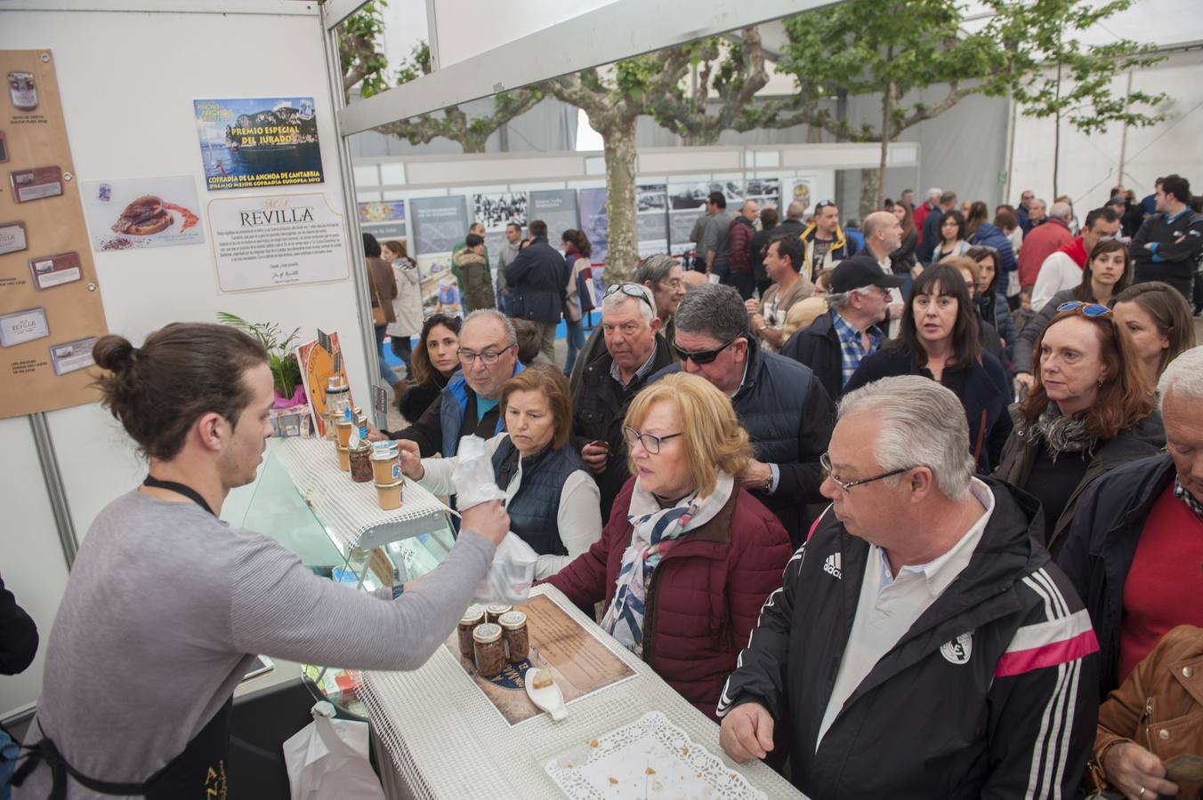 La Feria de la Anchoa y la Conserva de Cantabria cierra sus puertas después de cinco intensos días