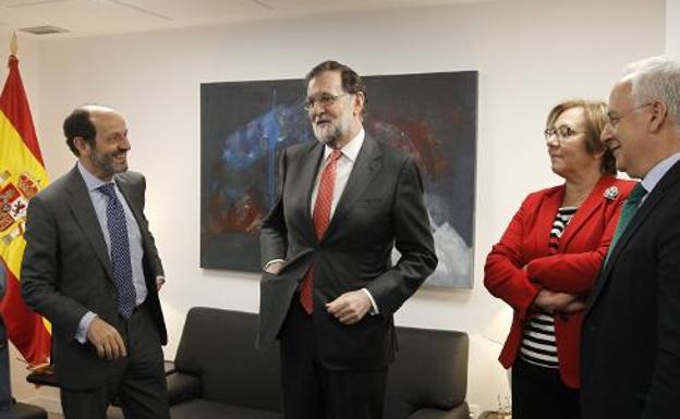 Mariano Rajoy en Logroño.