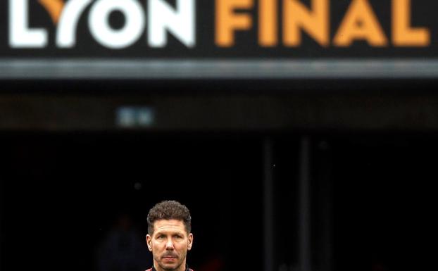 Diego SImeone se perderá la final de Lyon. 