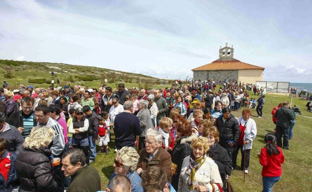 Celebración de las fiestas en la Virgen del Mar