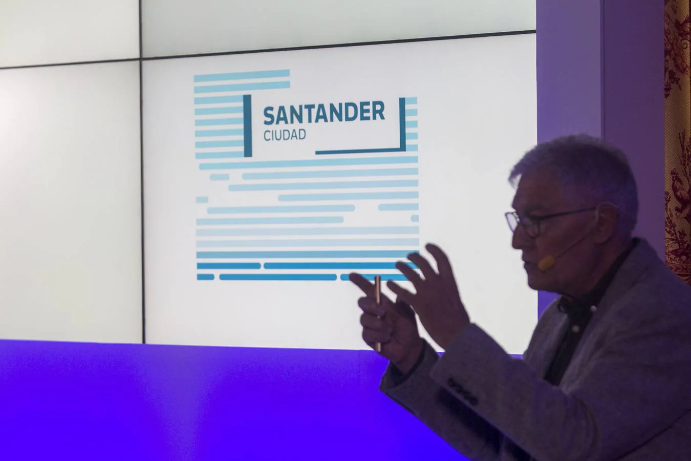 Fotos: Ácto de presentación oficial de la nueva imagen de marca de Santander, en el Palacio de la Magdalena