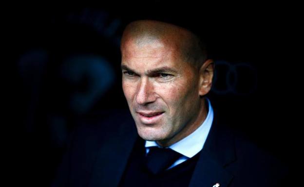 Zinedine Zidane, técnico del Real Madrid.