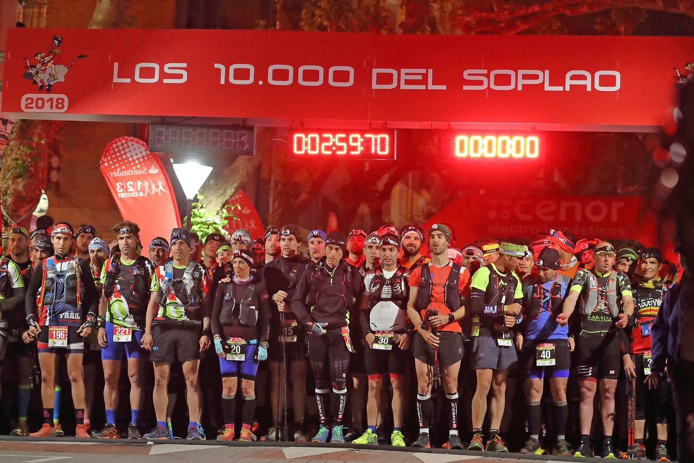 Fotos: Los ultrafondistas de Los 10.000 del Soplao fueron los primeros en partir