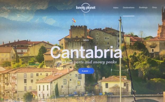 Web de Lonely Planet sobre Cantabria.