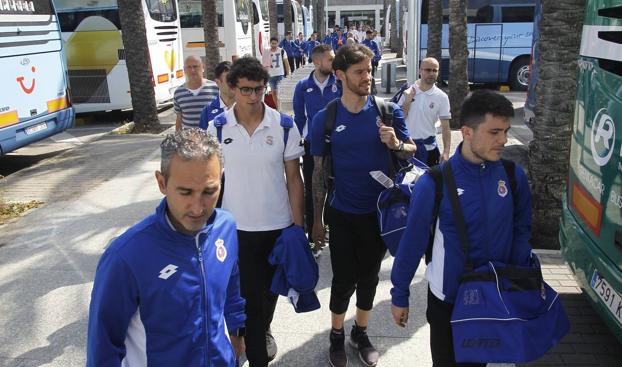 La Gimnástica, a punto de viajar a Mallorca.
