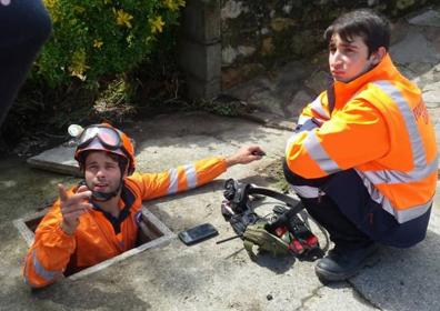 Imagen secundaria 1 - Una gran tromba de agua causa problemas de inundaciones en Corvera y Villasevil