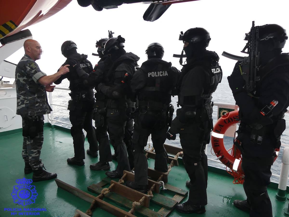 Fotos: Entrenamiento del GEO en Cantabria