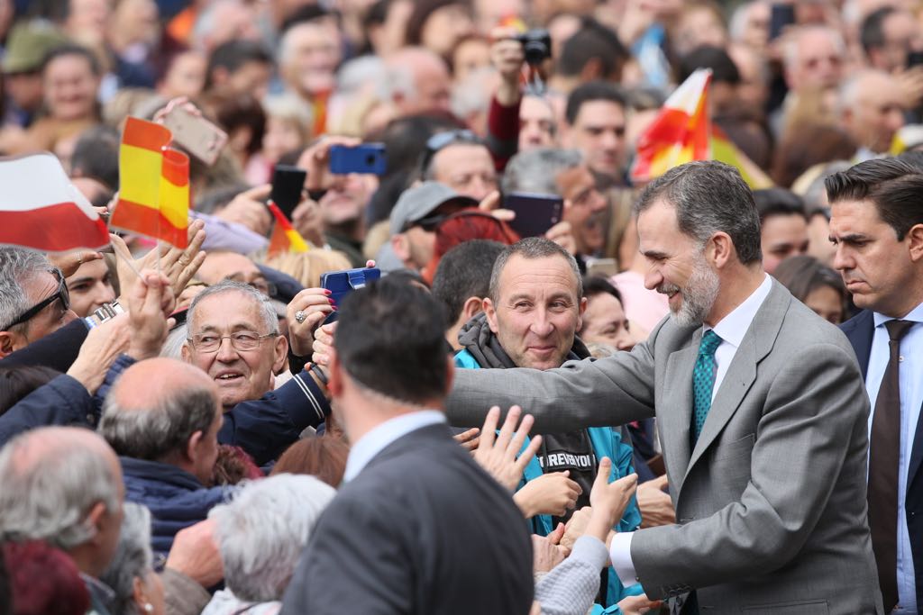 Fotos: Visita del Rey Felipe VI a Reinosa