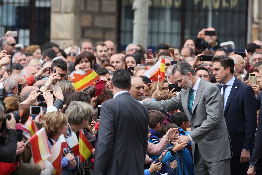 Fotos: Visita del Rey Felipe VI a Reinosa