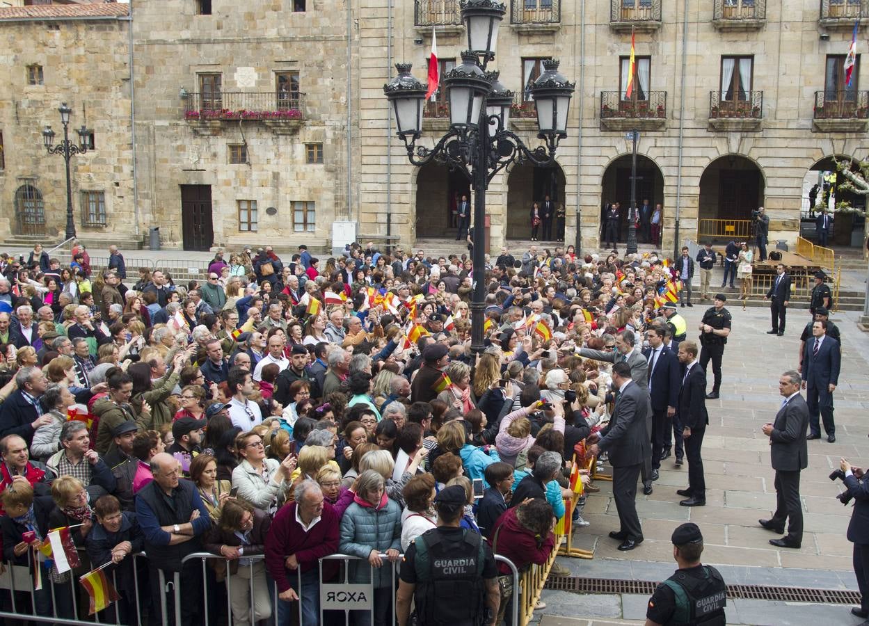 Fotos: Visita del Rey Felipe VI a Reinosa