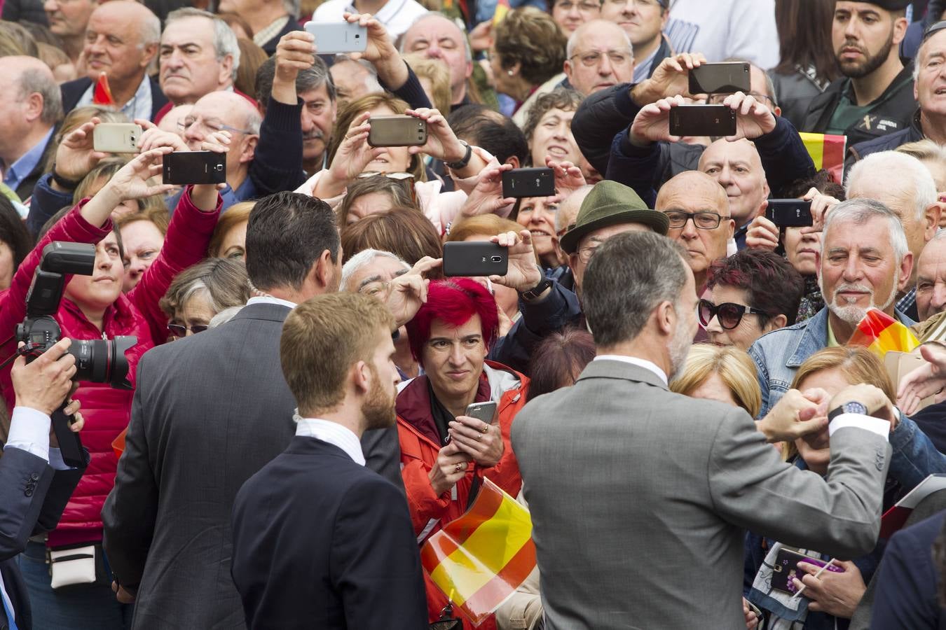 Fotos: Visita del Rey Felipe VI a Reinosa