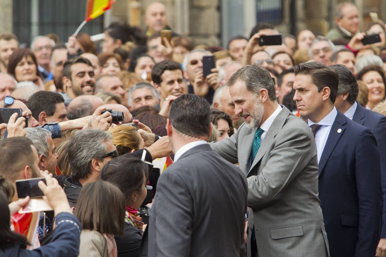 Fotos: Visita del Rey Felipe VI a Reinosa