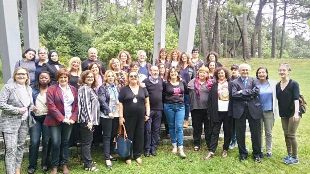 Participantes en la Conferencia del Consejo de Género de la FIP celebrado en La Magdalena.