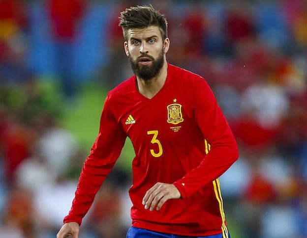 Un referente en la zaga - Gerard Pique defensa Barcelona y Selección Española de fútbol Rusia 2018