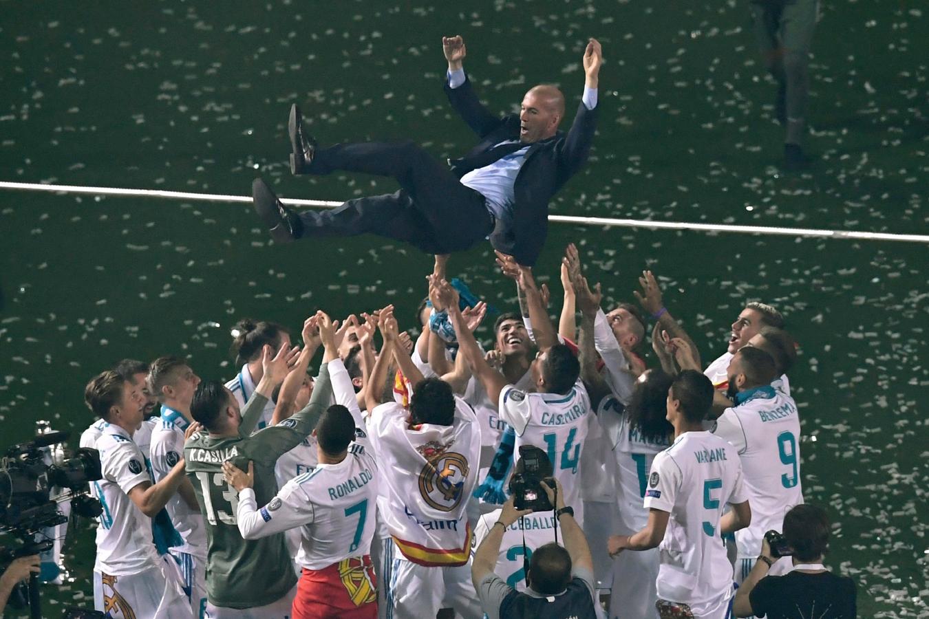 El francés se va como el segundo entrenador más laureado en la historia del Real Madrid