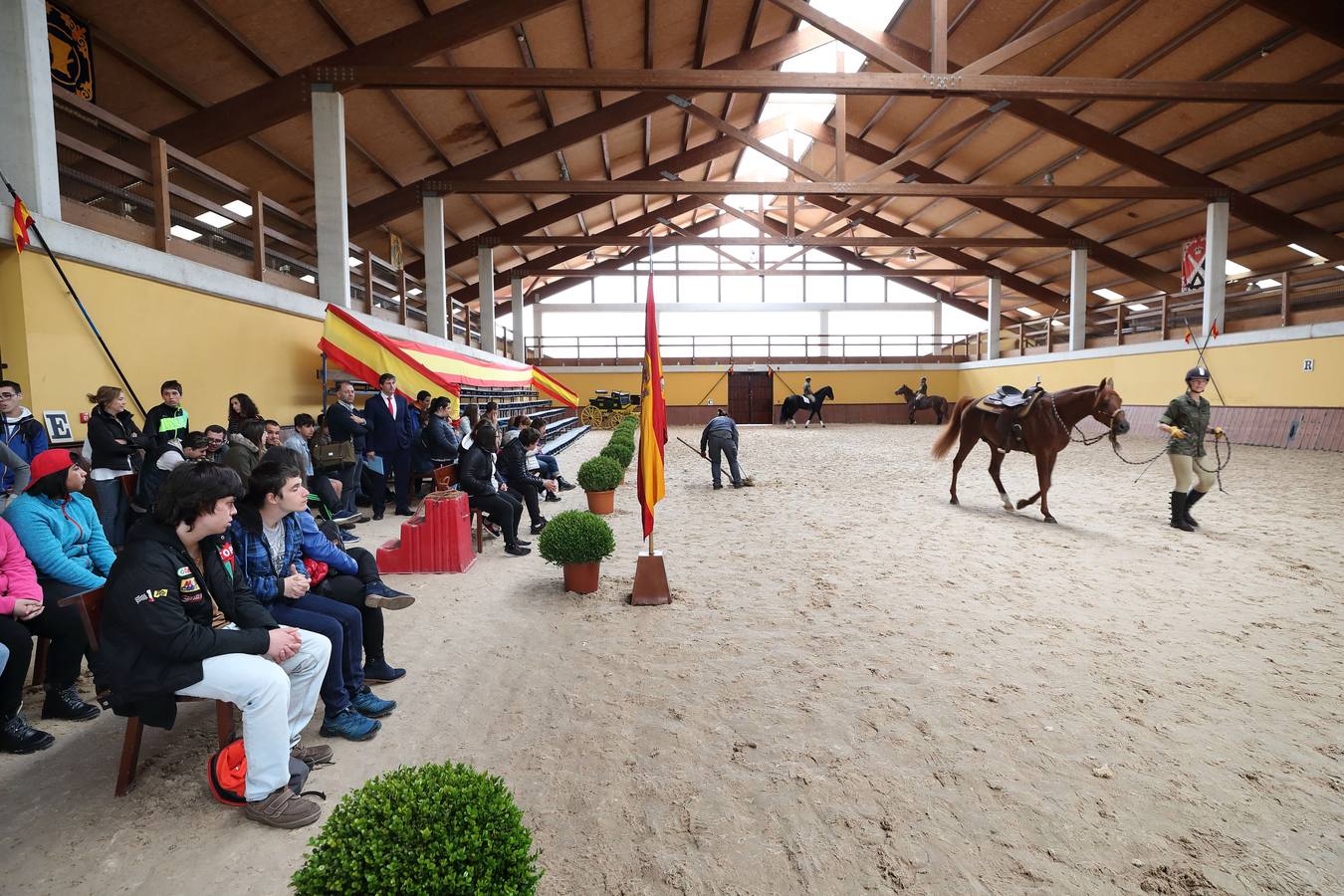 Fotos: Terapia con los caballos de la Yeguada de Ibio