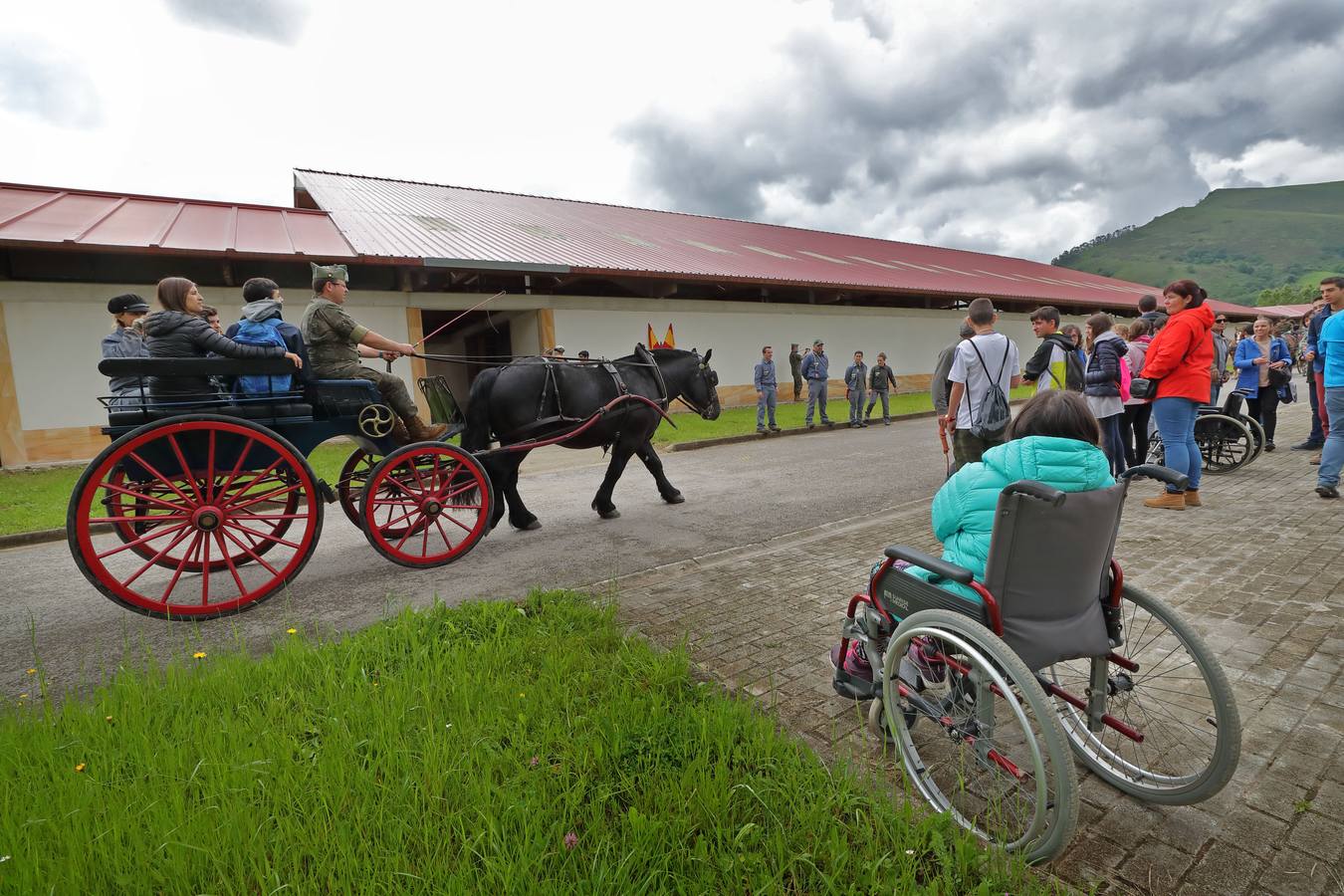 Fotos: Terapia con los caballos de la Yeguada de Ibio