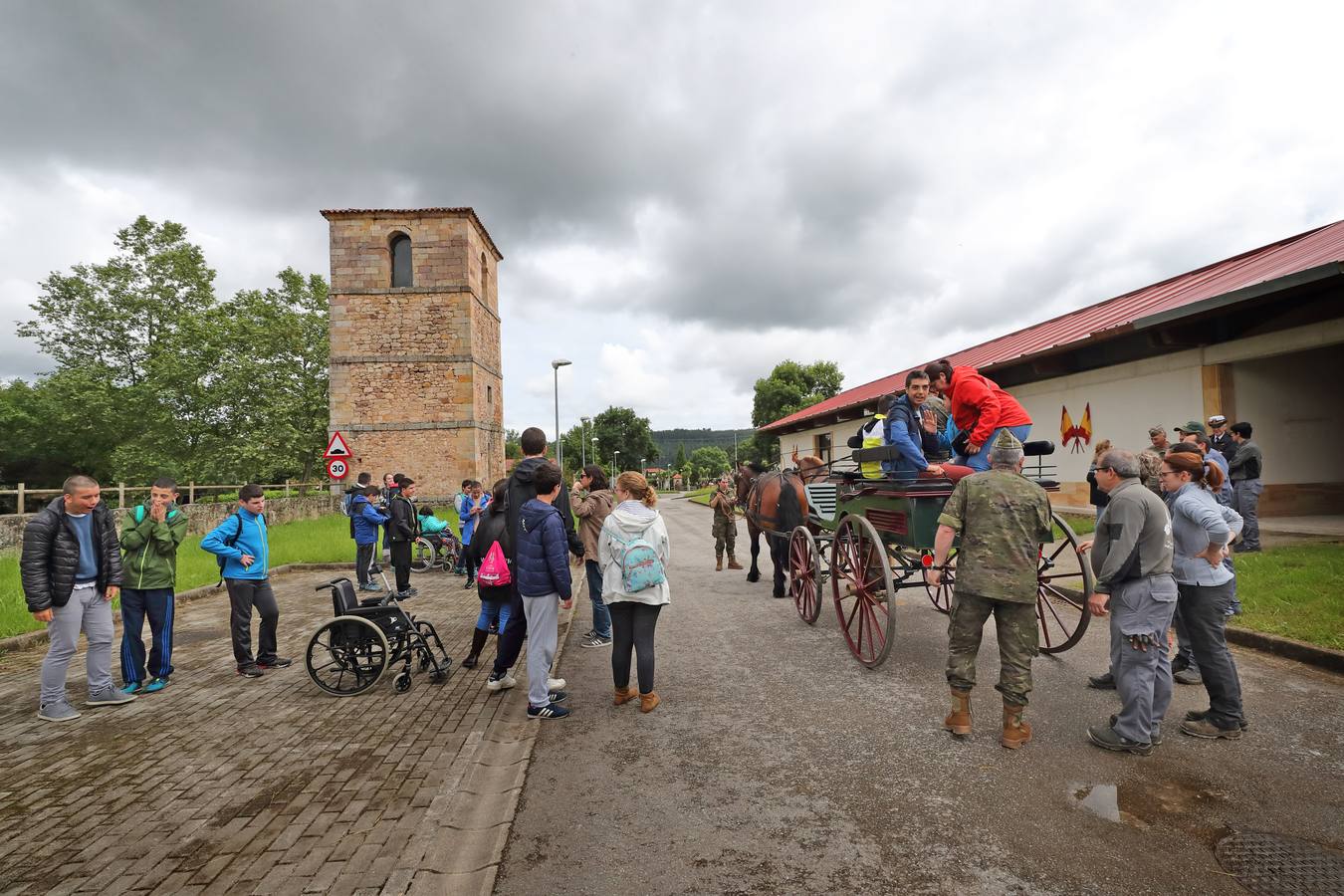 Fotos: Terapia con los caballos de la Yeguada de Ibio