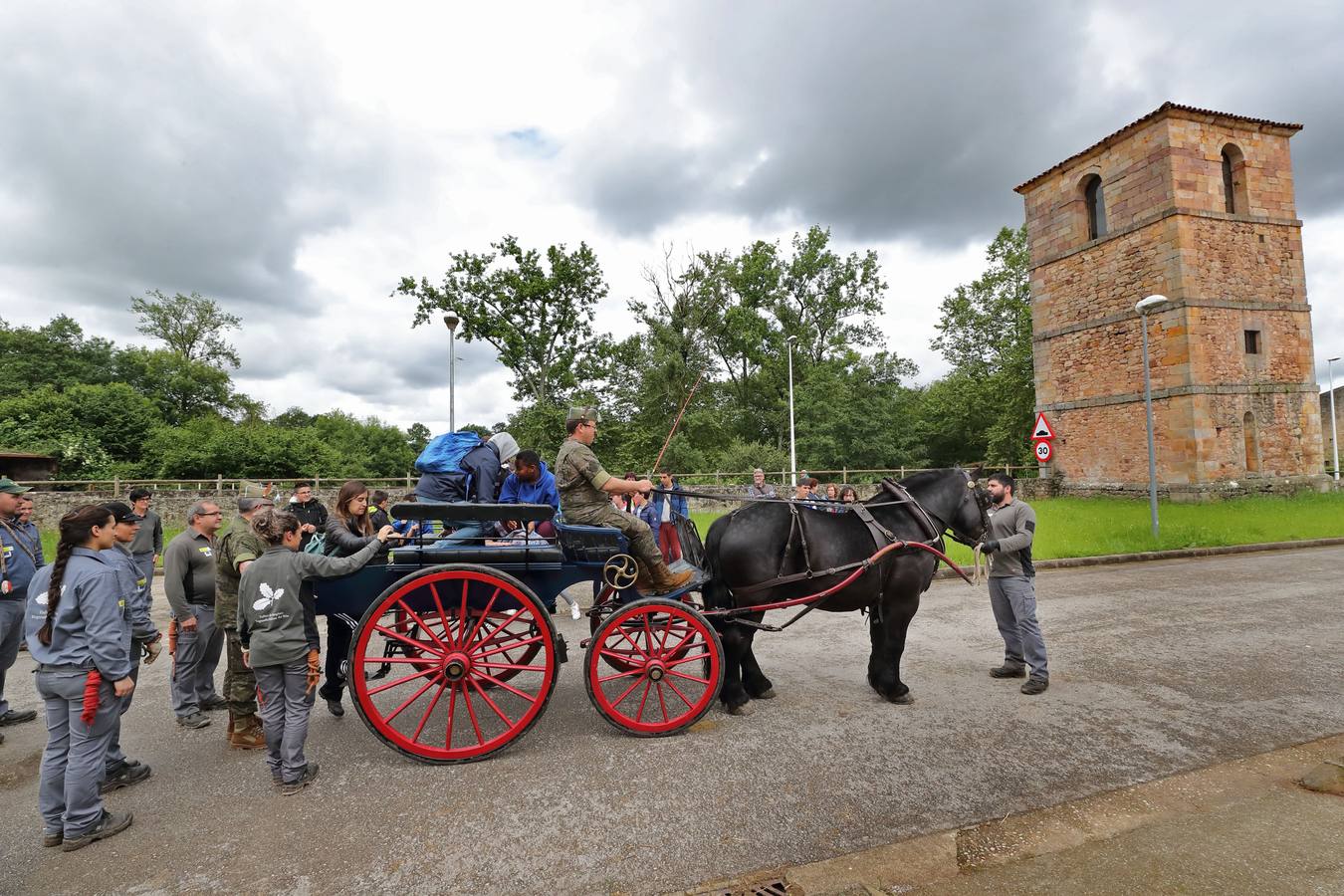 Fotos: Terapia con los caballos de la Yeguada de Ibio