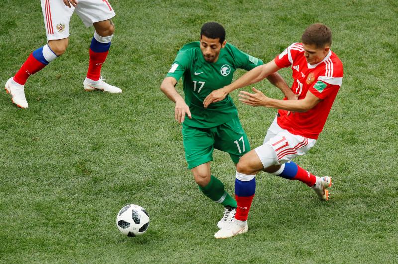 Las mejores fotos del partido inaugural del Mundial de Rusia 2018