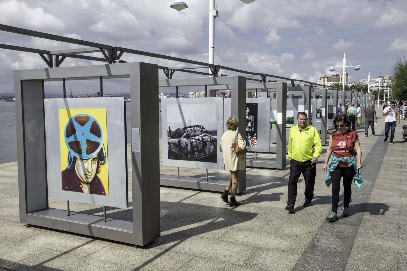 Fotos: Santander se decora para la Semana Internacional del Cine