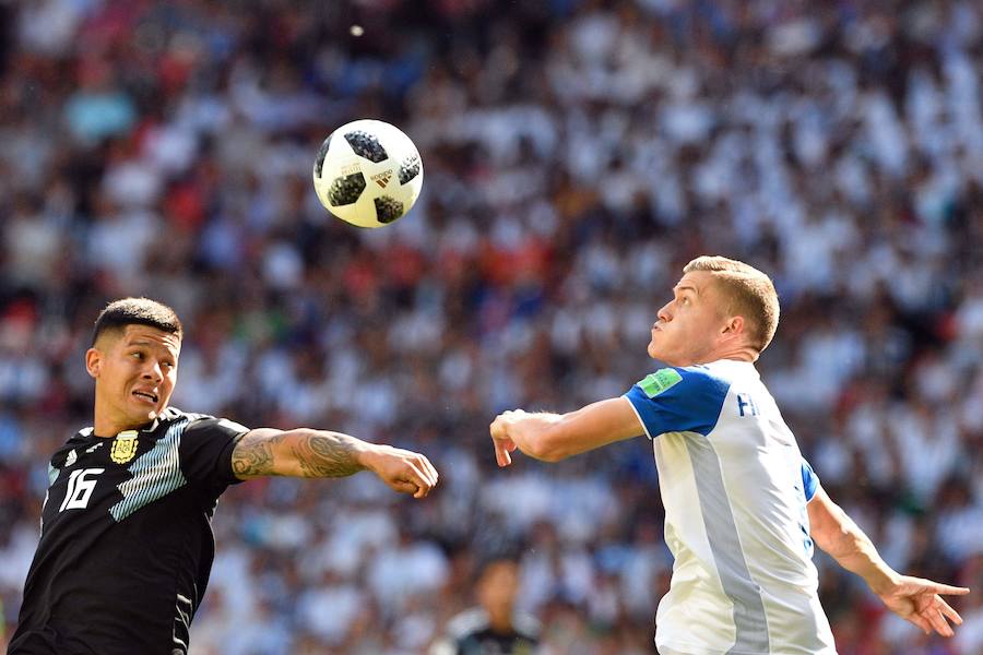 Fotos: Argentina - Islandia, en imágenes