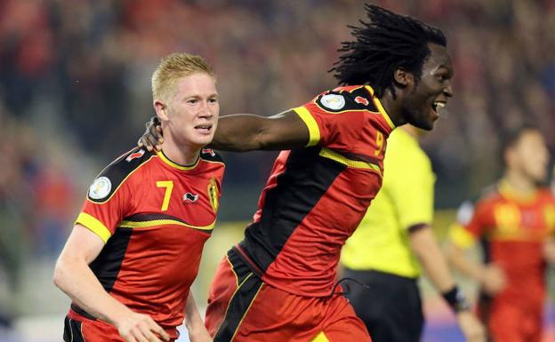 De Bruyne y Lukaku, dos de los puntales belgas.