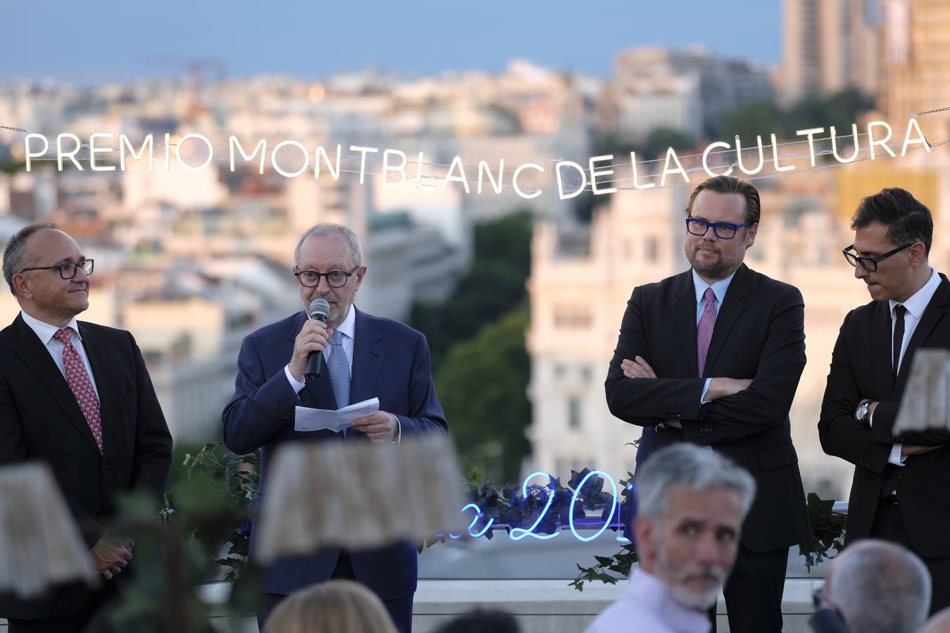 Fotos: Lafuente recibe en Madrid el premio anual que la Fundación Cultural Montblanc otorga al mecenazgo