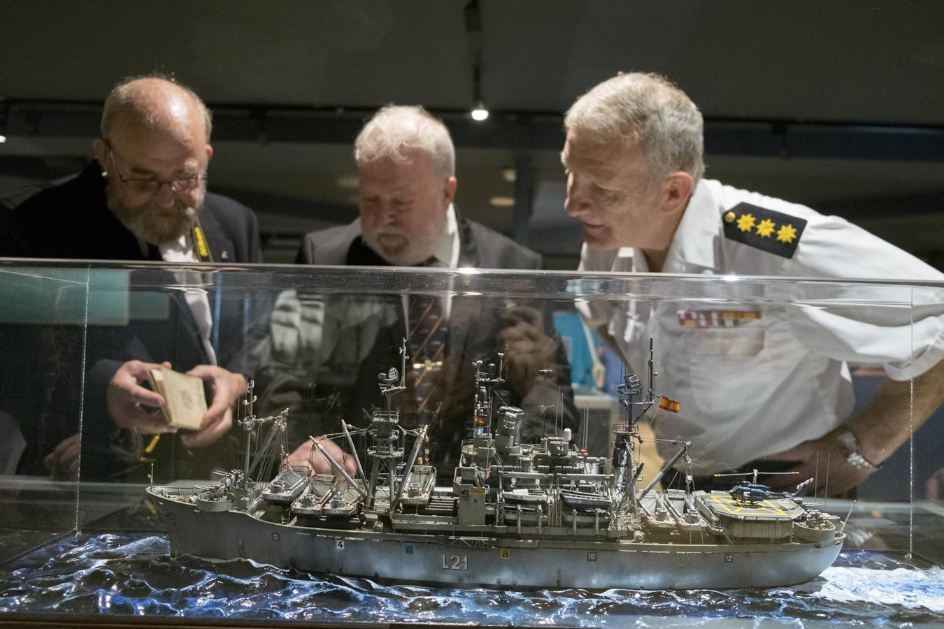 Fotos: El Museo Marítimo inaugura una exposición de modelismo naval