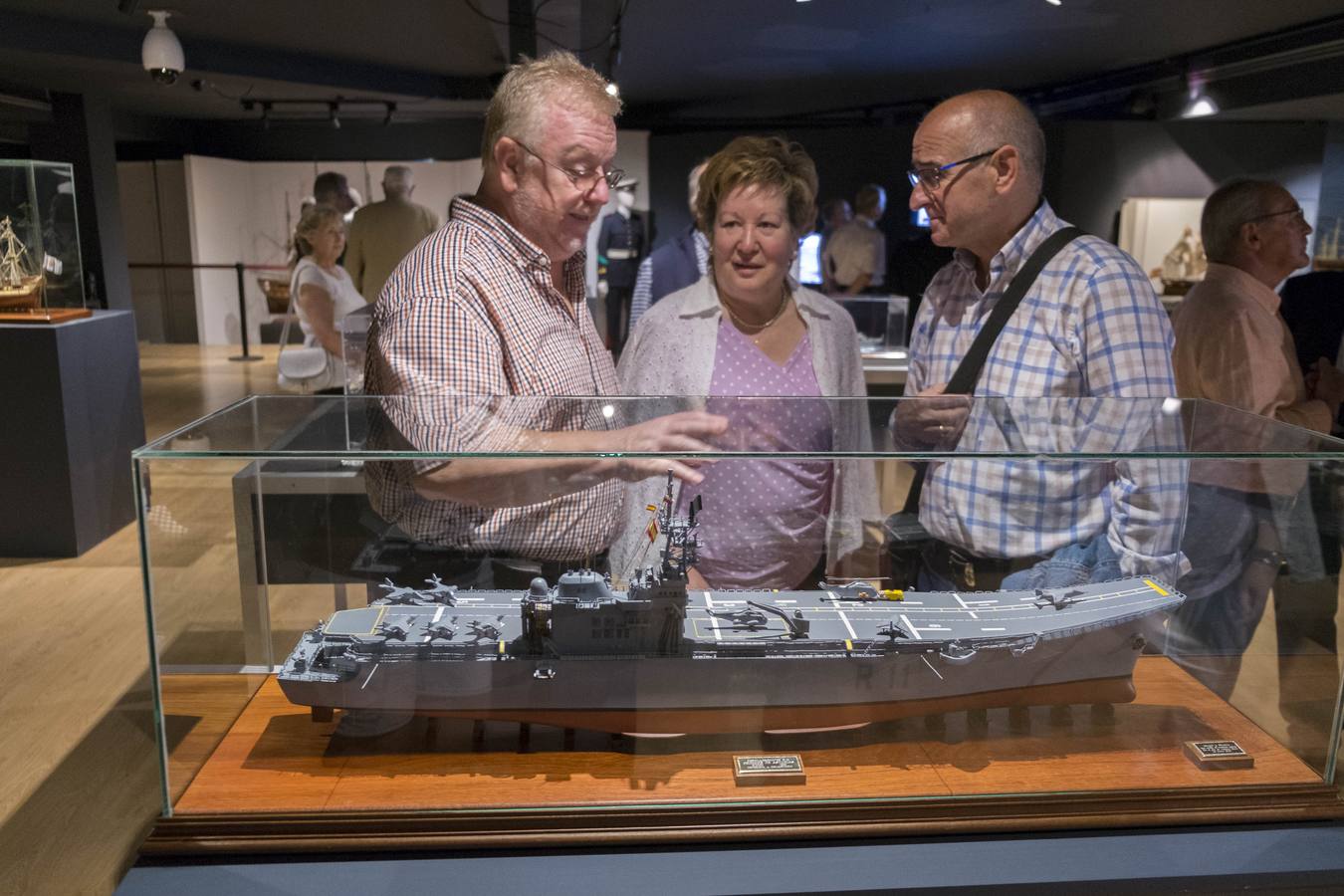 Fotos: El Museo Marítimo inaugura una exposición de modelismo naval