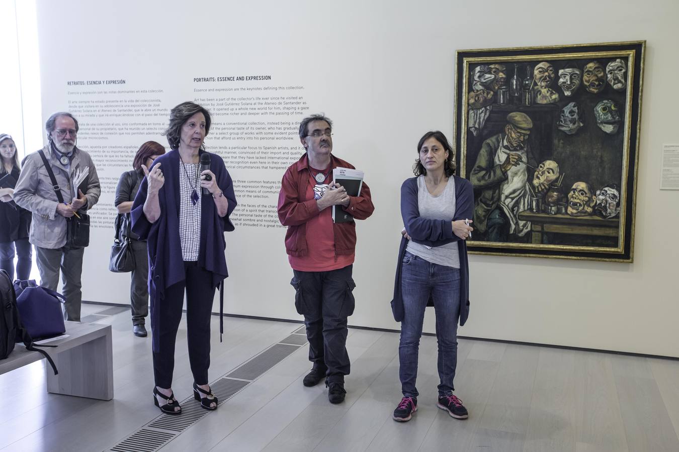 El Centro Botí inaugura dos nuevas muestras, uno sobre retratos con obras cedidas por Jaime Botín, y otra colectiva -'Paisaje reconfigurado'- con fondos de la Fundación