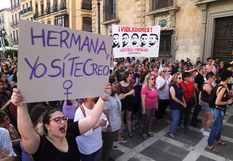 Decenas de asociaciones feministas convocan a la ciudadanía contra el sistema judicial «que ampara a violadores y desprotege a las mujeres»