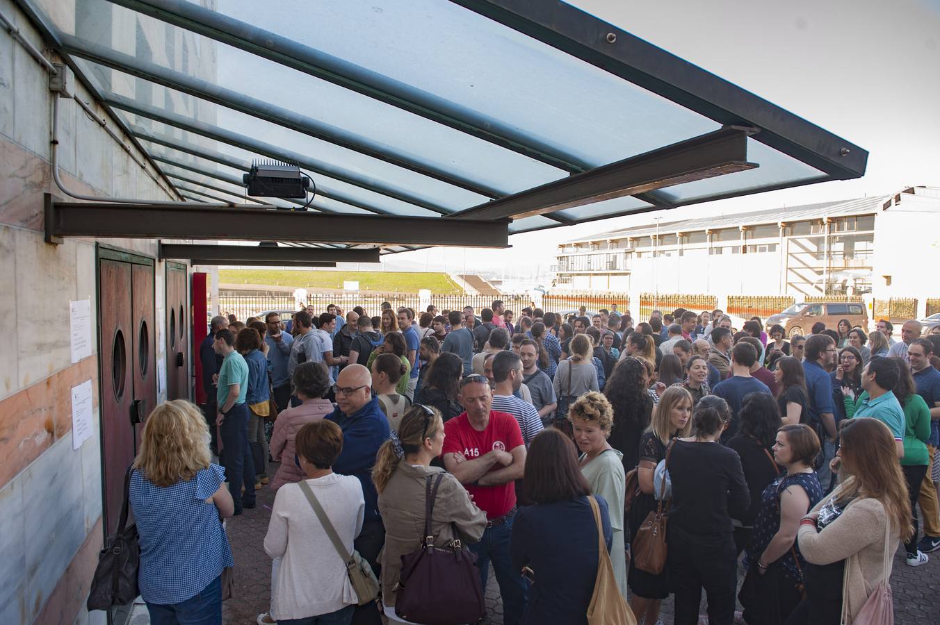 Fotos: Opositores de Geografía e Historia, en el Palacio de Festivales