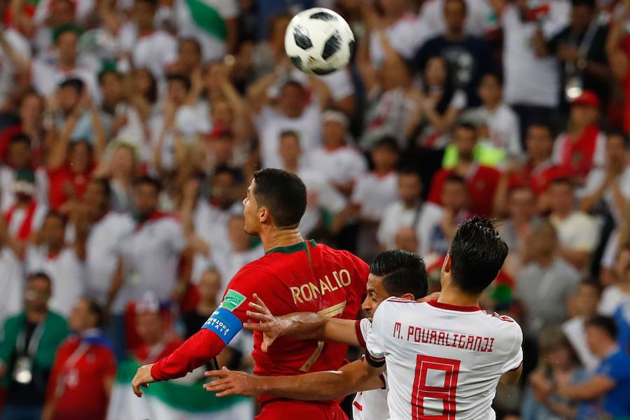 Fotos: Irán-Portugal, en imágenes