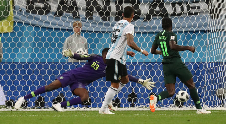 Fotos: Nigeria-Argentina, en imágenes