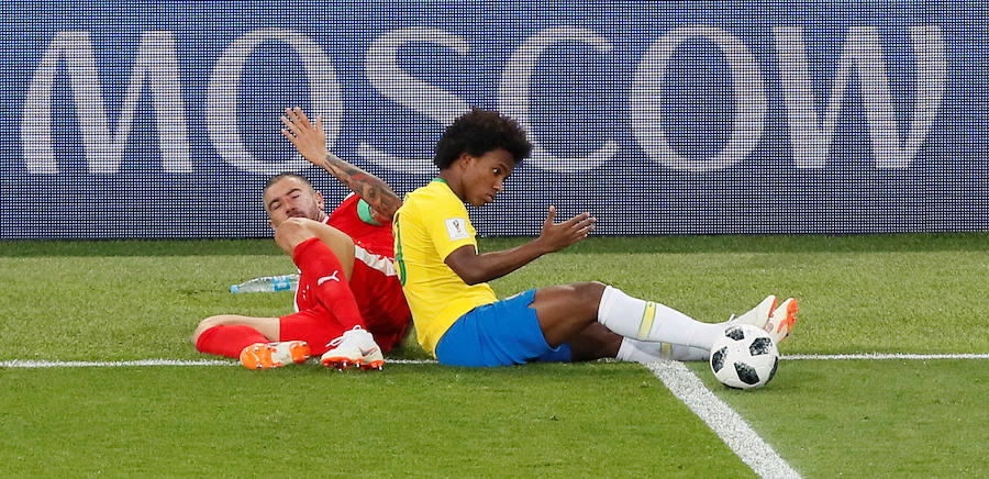 Fotos: Brasil - Serbia, en imágenes