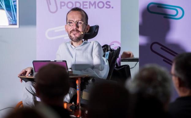 Pablo Echenique, secretario de Organización de Podemos.