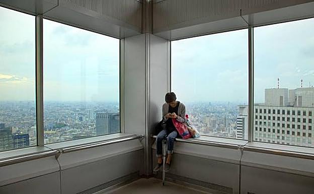 Una de las fotografías urbanas que integran el trabajo destinado a la muestra 