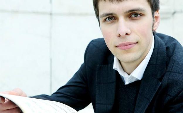 El joven pianista participante en el Encuentro, Mark Taratushkin.