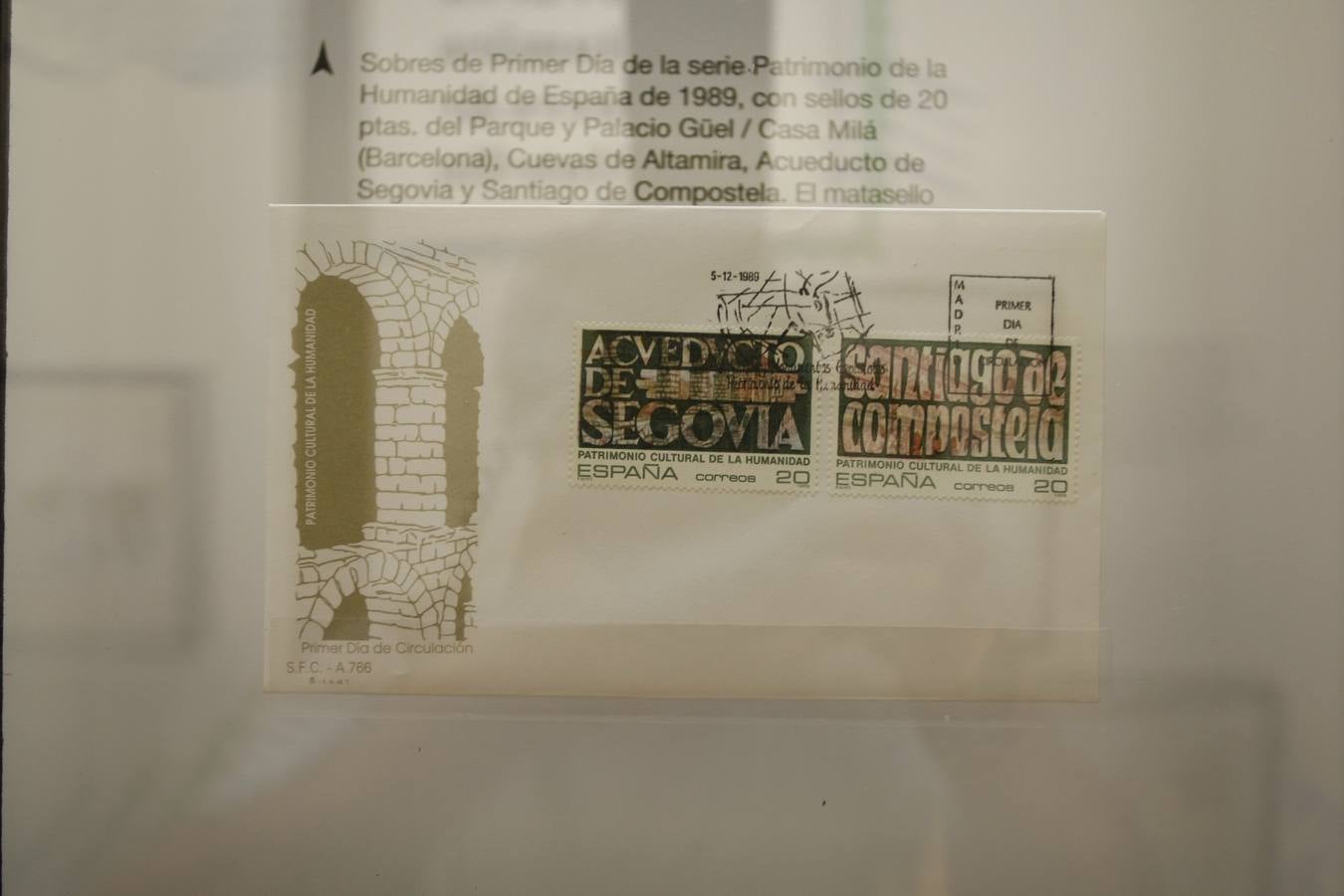 Altamira muestra su patrimonio arqueológico a través de sellos y documentos postales 