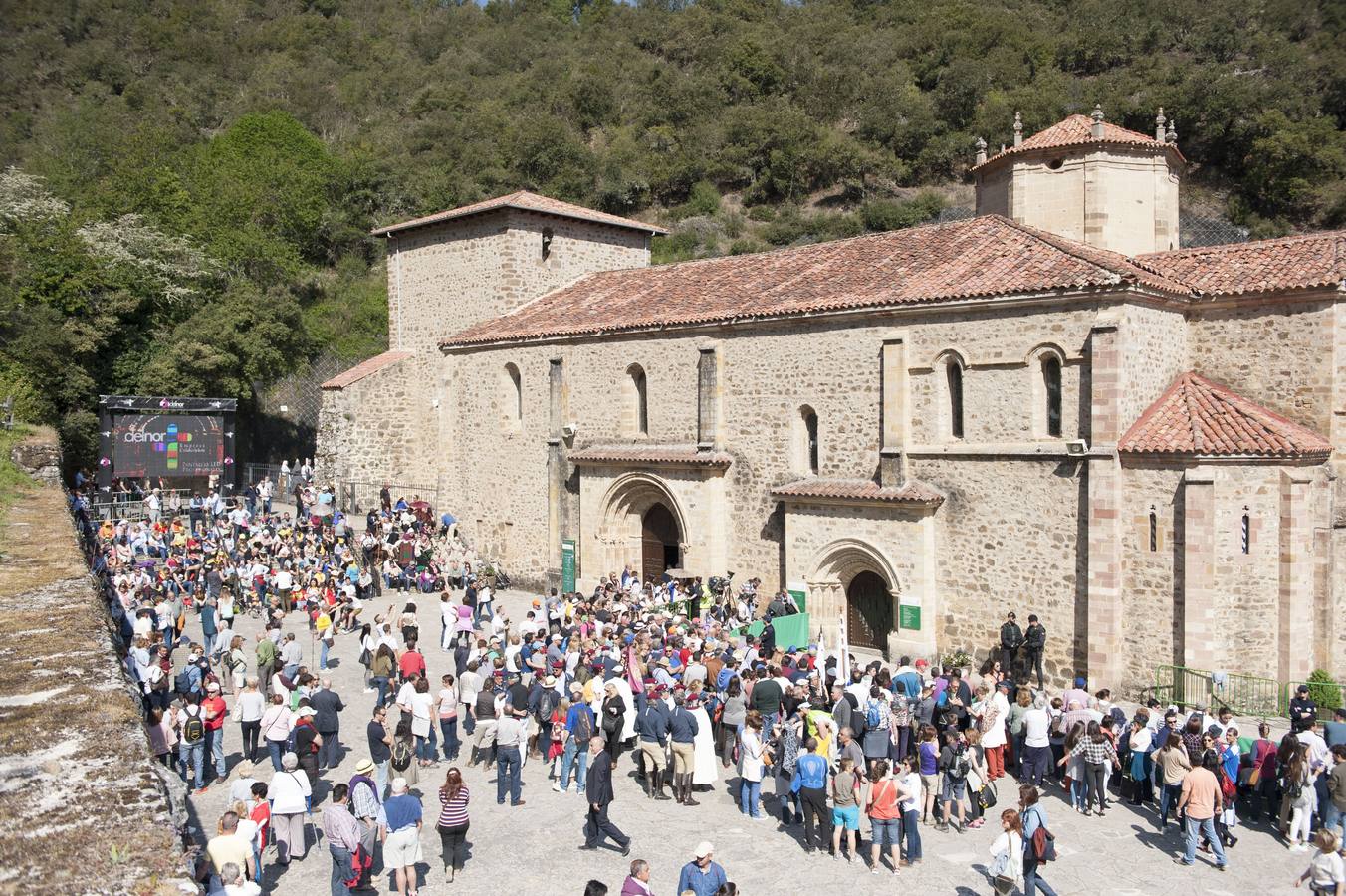 El monasterio de Santo Toribio de Liébana, un centro de peregrinación a la altura de Jerusalén o Santiago de Compostela.