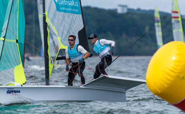 Diego Botín y Iago López, otra vez campeones de Europa de 49er